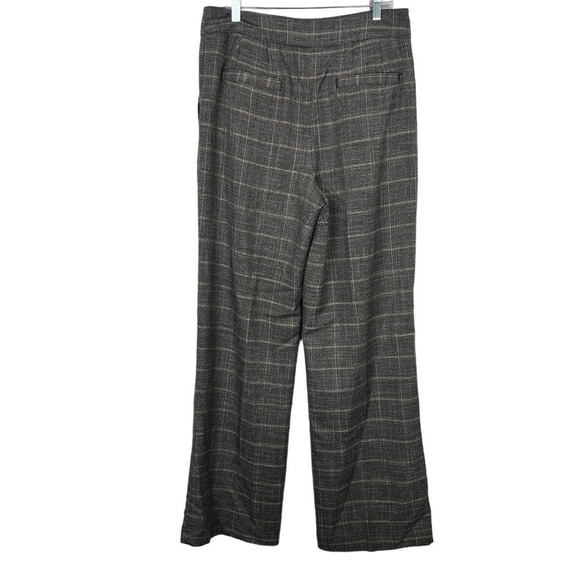 Express High Rise Plaid Metallic Trouser Dress Pants Size 12R - Picture 2 of 15